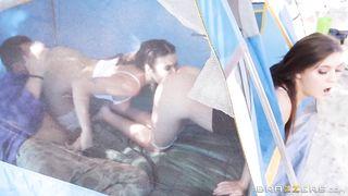 euro piede di bambino il feticcio gruppo di tre persone anale
